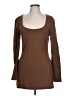 Nicole Miller Brown Long Sleeve Top Size L - photo 1