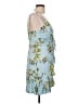 Free People Floral Blue Cocktail Dress Size L - photo 4