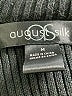 August Silk Solid Black Vest Size M - photo 6