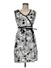 Talbots Paisley Gray Cocktail Dress Size 6 Petite - photo 1