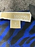 MICHAEL Michael Kors 100% Polyester Animal Print Blue Cocktail Dress Size 0 - photo 7