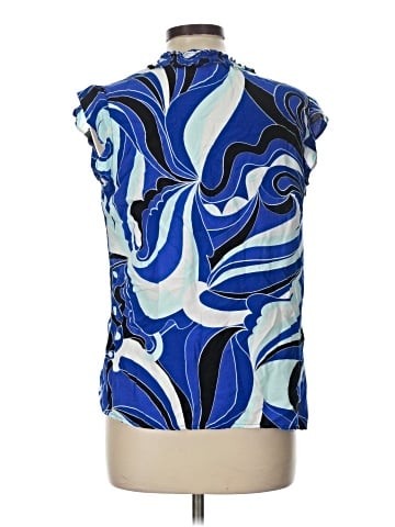 Como Black Sleeveless Blouse (view 2)
