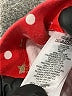 T.J. Maxx Polka Dots Red Casual Pants Size 7 - 8 - photo 3