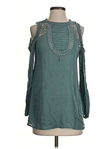 Indigo Thread Co. Long Sleeve Blouse (view 1)