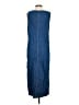 Basic Editions 100% Cotton Blue Casual Dress Size S - photo 2