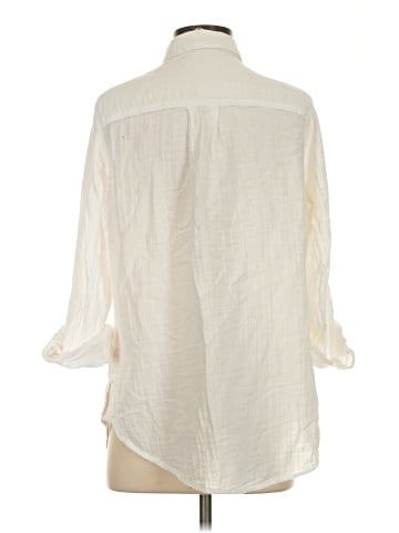 St. John's Bay 3/4 Sleeve Button-Down Shirt (view 2)