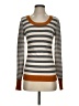 Pink Republic Stripes Brown Pullover Sweater Size S - photo 1