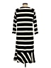 Press Stripes Black Casual Dress Size S - photo 2