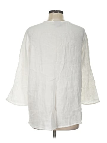 JM Collection 3/4 Sleeve Blouse (view 2)