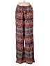 Atmosphere 100% Viscose Print Red Casual Pants Size 6 - photo 1