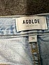 AGOLDE 100% Cotton Blue Jeans Size 24 waist - photo 7