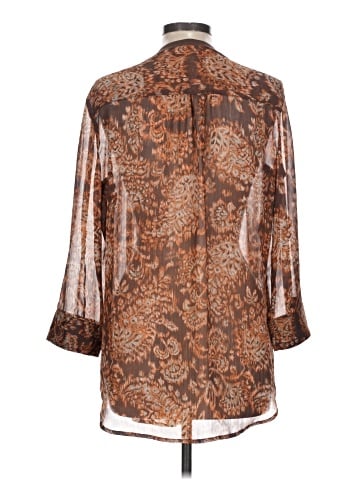 Coldwater Creek 3/4 Sleeve Blouse (view 2)