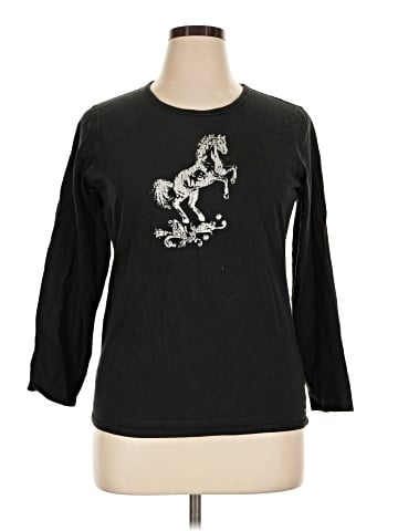 Wrangler Jeans Co 3/4 Sleeve T-Shirt (view 1)