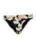 O'Neill Floral Black Swimsuit Bottoms Size 14 - photo 1