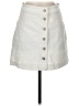 Madewell Solid White Casual Skirt Size 2 - photo 1