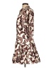 BCBG Print Brown Casual Dress Size 10 - photo 5