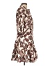 BCBG Print Brown Casual Dress Size 10 - photo 4