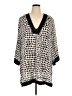 Dotti 100% Polyester Polka Dots Ivory 3/4 Sleeve Blouse Size XL - photo 1