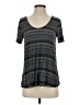 Downeast Gray Short Sleeve Top Size XS - photo 1