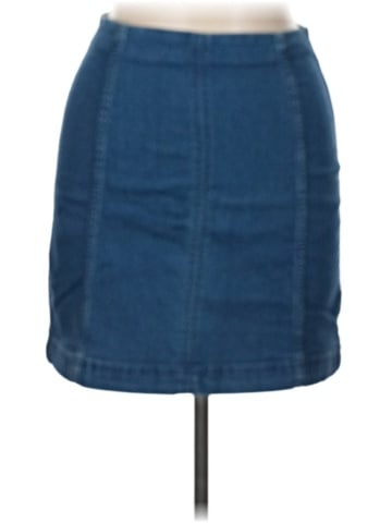 Free People Denim Skirt (view 1)
