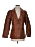 Unbranded 100% Leather Brown Blazer Size S (estimated) - photo 1