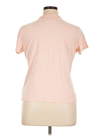 Lauren by Ralph Lauren Short Sleeve Top (view 2)