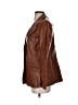 Unbranded 100% Leather Brown Blazer Size S (estimated) - photo 5