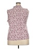 Talbots Outlet Pink Sleeveless Blouse Size 2X - photo 2