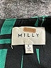 Milly Graphic Teal Cocktail Dress Size 6 - photo 7