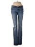 Tory Burch Hearts Blue Jeans Size 26 waist - photo 1