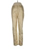 Reba Metallic Solid Gold Jeans Size 12 - photo 1