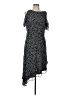 Just... Taylor 100% Polyester Polka Dots Black Cocktail Dress Size 10 - photo 1