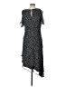 Just... Taylor 100% Polyester Polka Dots Black Cocktail Dress Size 10 - photo 2