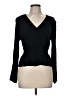 Express 100% Rayon Black Long Sleeve Blouse Size M - photo 1