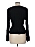 Express 100% Rayon Black Long Sleeve Blouse Size M - photo 2