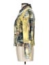 Joseph Ribkoff Print Gold Denim Jacket Size 10 - photo 5