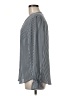 T Tahari 100% Polyester Stripes Gray Long Sleeve Blouse Size M - photo 5