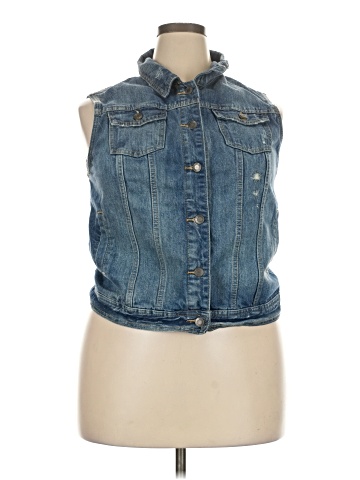 Mossimo Supply Co. Denim Vest (view 1)