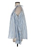 Lindex 100% Cotton Blue Sleeveless Blouse Size S - photo 5