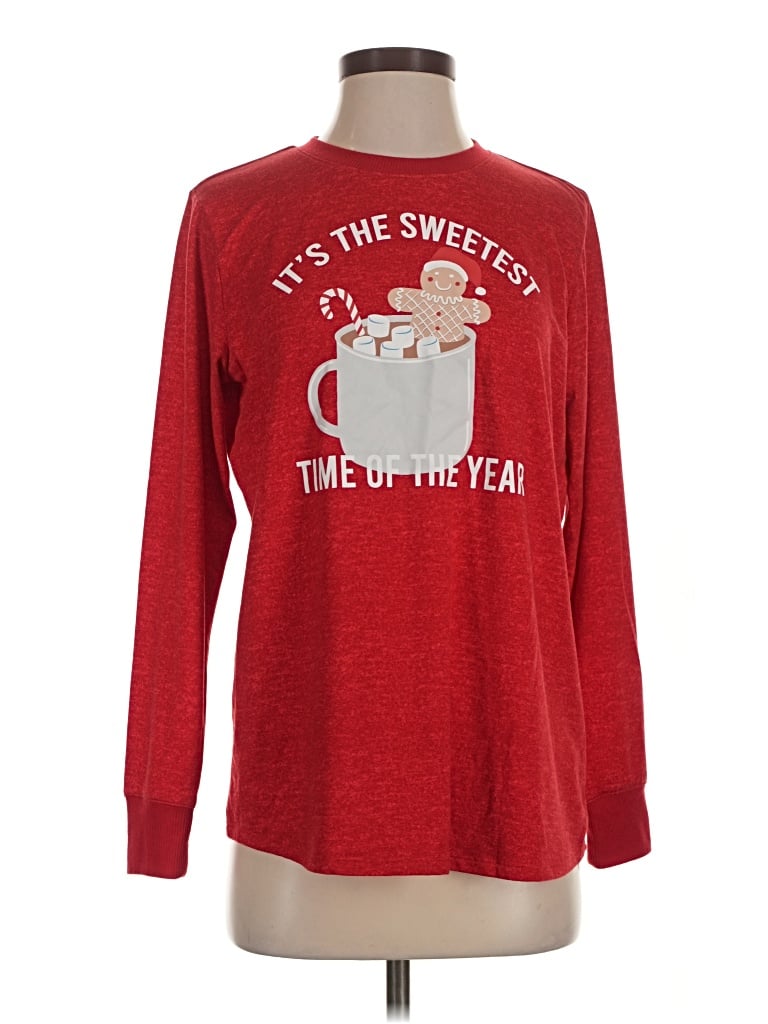 Click to view more detailed imagery on our partner's website Pre-owned Berkley Jensen Pullover Sweater In Red