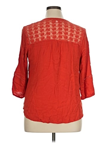 Studio JPR 3/4 Sleeve Blouse (view 2)