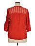 Studio JPR Red 3/4 Sleeve Blouse Size XL - photo 2