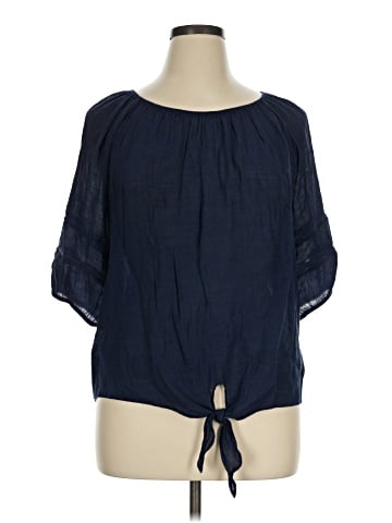 Perseption Concept 3/4 Sleeve Blouse (view 1)