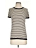 PREMISE Ivory Short Sleeve Top Size S - photo 1