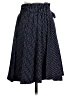 JOA 100% Polyester Polka Dots Blue Casual Skirt Size XS - photo 2
