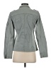 Kensie Solid Green Gray Jacket Size S - photo 2