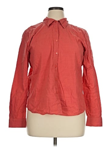Christopher & Banks Long Sleeve Button-Down Shirt (view 1)