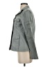 Kensie Solid Green Gray Jacket Size S - photo 5