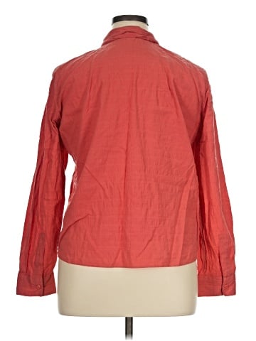 Christopher & Banks Long Sleeve Button-Down Shirt (view 2)