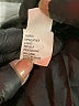 Philippe Adec Paris 100% Leather Metallic Gray Blazer Size 8 - photo 8